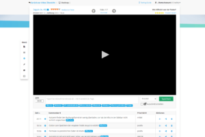 The heart of RapidUsertests: Our video evaluation screen